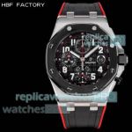HBF Copy Audemars Piguet Royal Oak Offshore Swiss 3126 Black 26470SO Men's Watch 